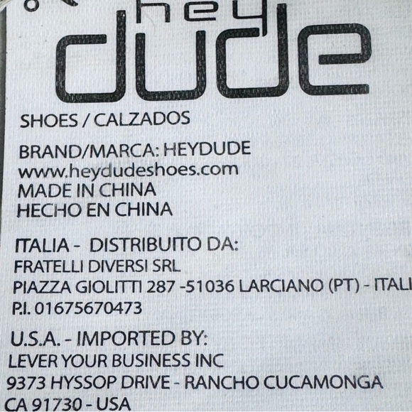 Hey Dude Wendy Linen Iron Gray Slip On Loafers Womens Size 7 Walking - Picture 10 of 10